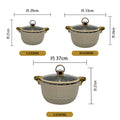 cross-border 3pcs insulated lunch box 2.5l-4.5l-6.5l hot selling african food warmer cont