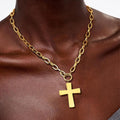 European and american cross-border star necklace set - women's statement metal hollow-out street style jewelry