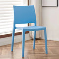 Nordic backrest chair plastic dining chair modern thickened minimalist stackable backrest chair casual restaurant chair wholesale