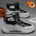 Men's snow boots - 2025 winter new arrivals: cold-weather high-top cotton shoes for men, fleece-lined, extra thick, warm cotton boots - trendy style