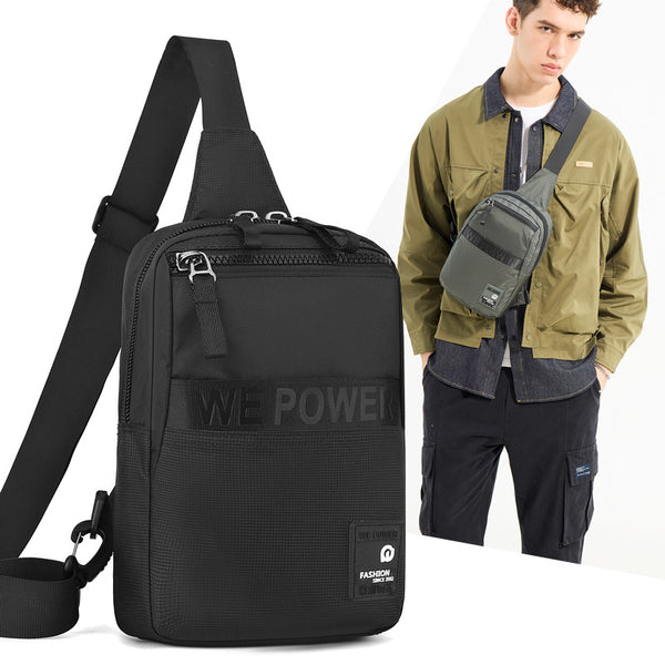WEPOWER new trend fashion breast bag travel versatile messenger bag shoulder bag personalized men's bag chest bag