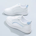 Spring autumnew arrivaldaily round toe flat heel white shoes female student casual shoes k-style breathable female sports sneakers female