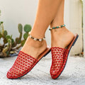 summer new arrival: women's plus-size flat slippers for cross-border e-commerce. wholesale available. dropshipping to  and . (price difference: $0.67)