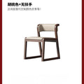 New chinoiserie ash wood dining chair solid wood chair tea table chair conference hotel restaurant tea chair backrest armrest dining chair