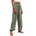 cross-border listing: new  original women's striped loose fit casual pants