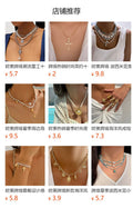 hot-selling european and american e-commerce jewelry eye pendant angel eye classy diamond-encrusted devil eye necklace for women