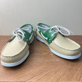Men's leather casual boat shoes - handcrafted, classic, versatile, flat, lace-up driving shoes for business and everyday comfort