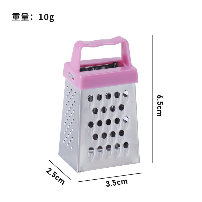 hot-selling mini cheese grater four-sided grater multifunctional grater kitchen gadget stainless steel grater
