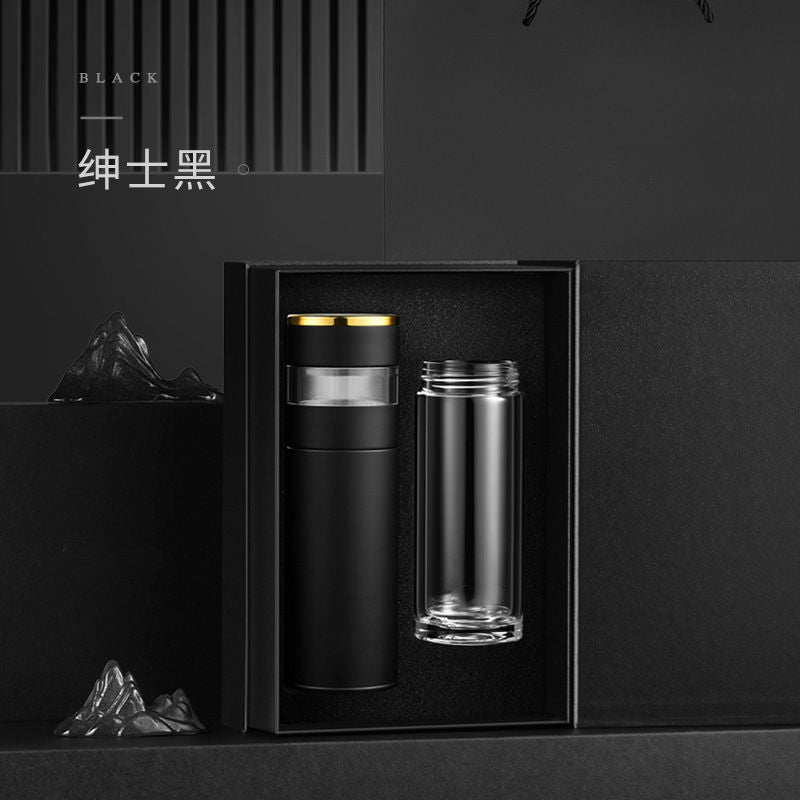 Wholesale premium 316 stainless steel tea infuser bottle - smart insulation, perfect for business gifts, car travel, and custom logo engraving