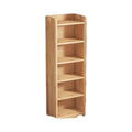 Solid wood bookshelf living room simple floor bookcase student storage rack children's home multi-layer bedroom storage cabinet