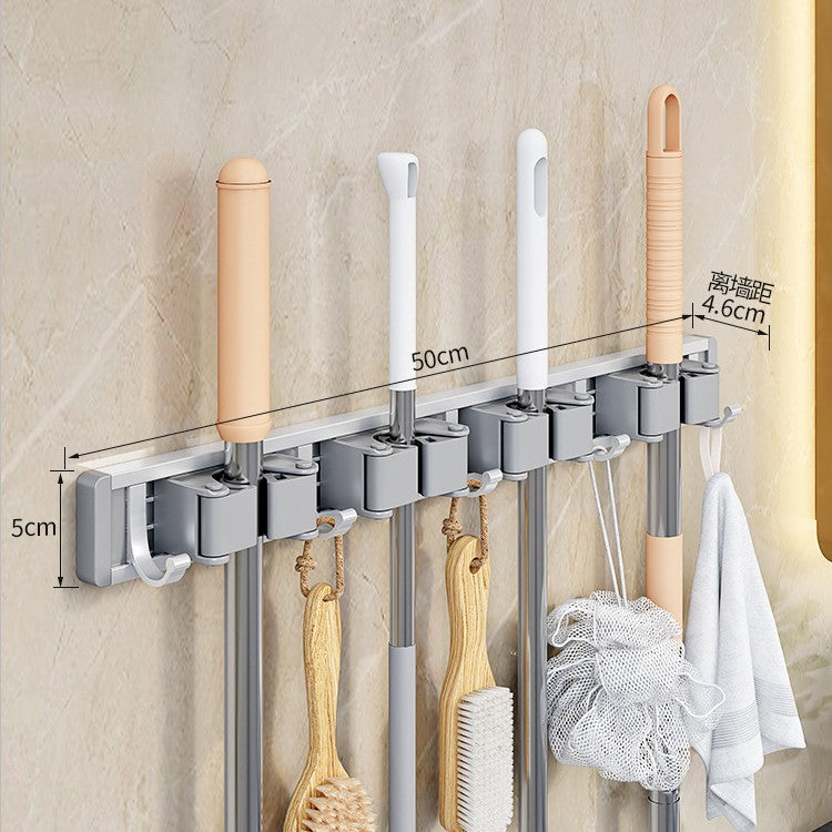 Gun gray hook, no need to punch holes, strong adhesive wall, bathroom towel wall hanging, bathroom kitchen coat hook