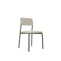 italian minimalist dining chair, light luxury high-end stool, wrought iron simple restaurant home chair, all solid wood