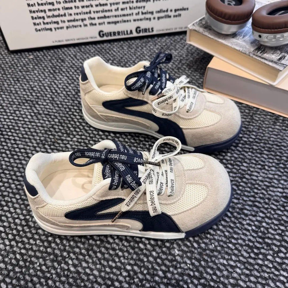 Lightweight soft bottom german training shoes for women 2026new arrivalautumeasiest for match breathable casual shoes best selling slimming look forrest gump sneakers