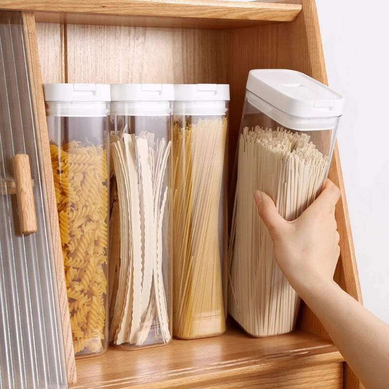 Noodle storage box, food-grade grains, sealed canned pasta box, noodle tube, bean storage tank