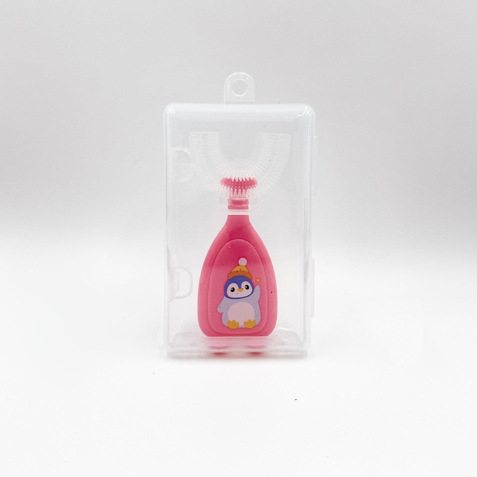 Children's u-shaped toothbrush, silicone soft-bristled toothbrush, baby oral cleaning toothbrush, children's toothbrush wholesale