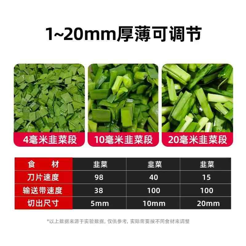Yufei yongqiang commercial vegetable cutter multifunctional scallion, chive, and chili chopper automatic potato slicer and grater