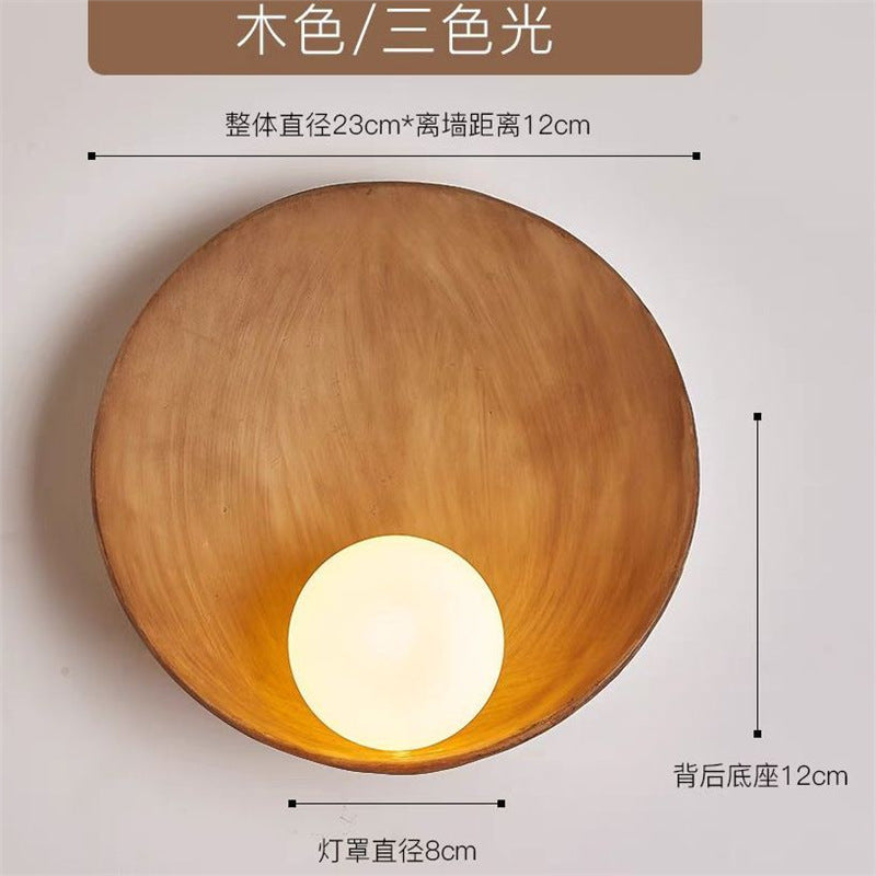 Nordic bedroom wall lamp bedside casual room lamp house corridor living room modern normcoreaccessible luxury background wall lamp