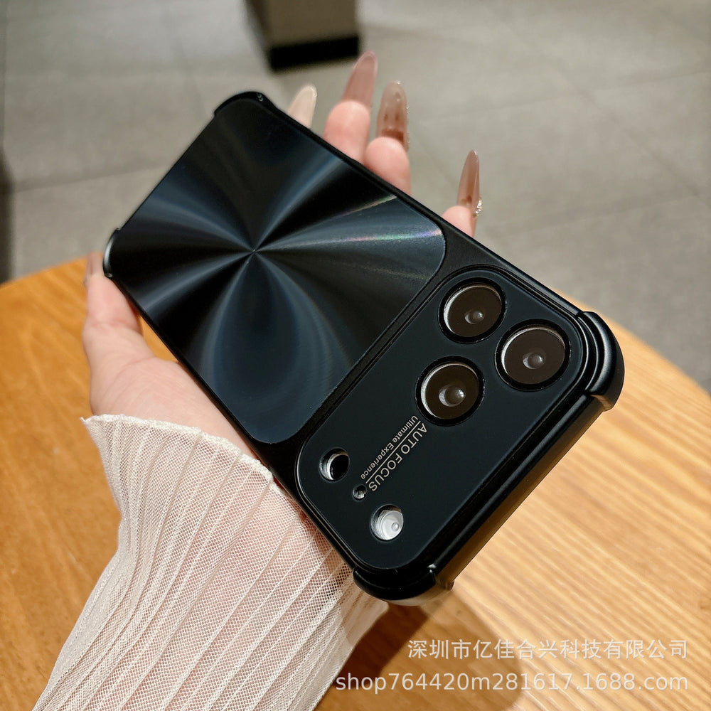 Influencer-approved, instant 17 upgrade: four-corner silicone laser aurora case for iphone 17 pro max and iphone 16
