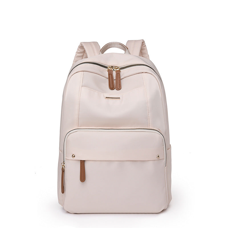 Spring 2024 Urban Simple Nylon Backpack Ladies Backpack