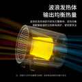 european and american standard heater for home bedroom desktop heater hot air fan small electric heater silent operation