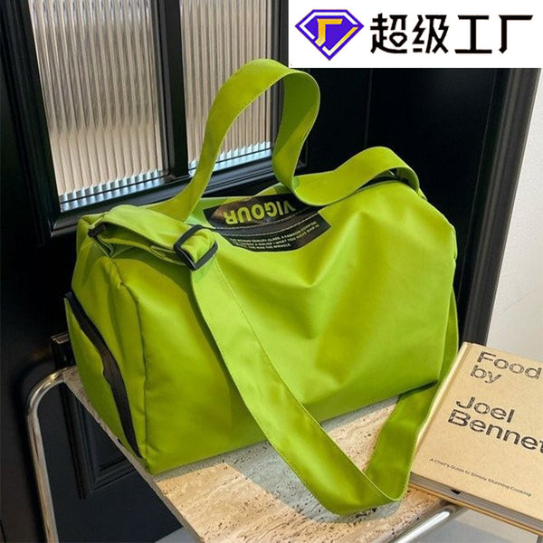 2025 new messenger sports bag women's wet and dry separation yoga fitness bag fashion short business trip storage bag