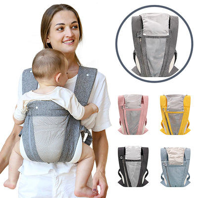 Baby carrier - universal, multifunctional, lightweight, front-carry, easy outing, simple horizontal carry, backpack style - the ultimate baby carrying solution
