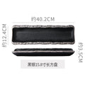 Matte black electroplated silver - 16inch