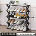 Shoe rack for home balcony storage rack dormitory x-shaped assembled shoe cabinet shoe rack multi-layer simple shoe rack