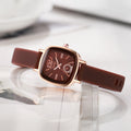 Ouki new tiktok cross-border high-value in-stock square watch silicone strap student watch women's watch wholesale