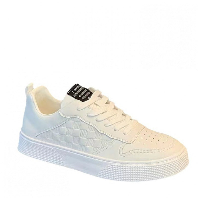 Panda color men's shoes autum breathable live broadcast men's sneakers casual leather shoes white shoes trendy shoes men's wholesale