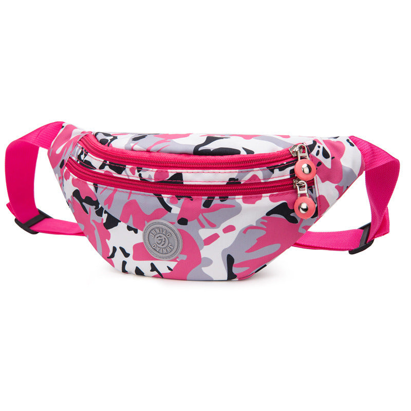 Cross-border hot-selling fashion popular women's fanny pack Oxford cloth chest messenger bag breast bag wholesale order FANNY PACK