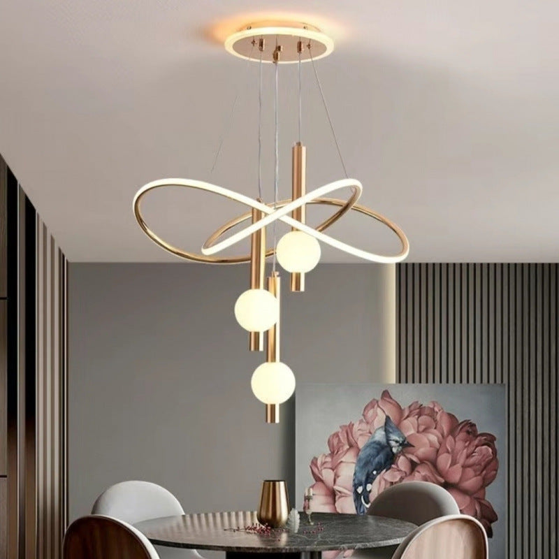 Dining room chandelier, dining table, living room, bedroom LED lighting new creative designer modern simplicity
