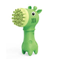 new 23-hole giraffe bubble machine two-in-one cartoon fan bubble gun kids toys street stall wholesale