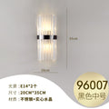Luxury crystal wall sconce led - minimalist style for living room tv background, bedroom bedside, hallway, aisle, and stairway