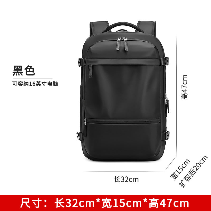 New backpack men's multi-functional wet and dry separation casual schoolbag women's travel bag computer bag backpack men