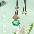 Amazon's same hanging car perfume pendant classy essential oil aromatherapy long-lasting fragrance deodorizing floral fragrance