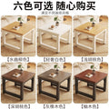 Square table, square family essential coffee table, small corner table, corner dining table, desk, thickened mahjong playing cards