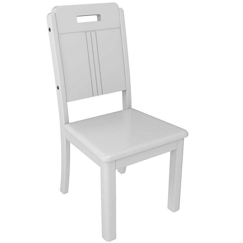 Solid wood chair durable chair dining chair for home rental house casualmahjong stool hotel black and white restaurant dining table and chairs