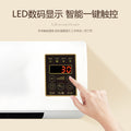 Wall-mounted fan heater electric heater for home wall-mounted desktop small bathroom bathroom heater cross-border in stock