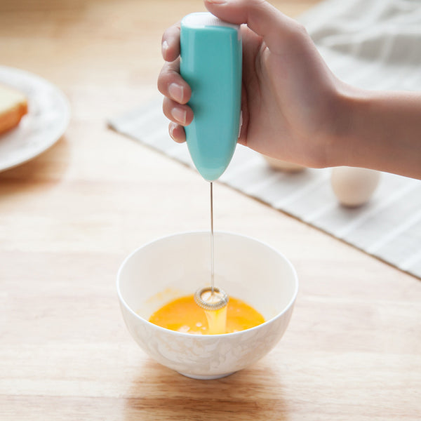Handheld electric egg beater New mini stainless steel egg beater Milk beater Coffee Goat milk mixer Milk frother