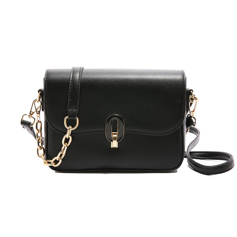 Fashion foreign style bag women's wholesale new simple casual commuter shoulder bag  trend solid color messenger bag
