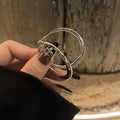 Tiktok viral: ultra-sparkling zircon earrings - women's luxury, unique, high-end hoop earrings. chic, sweet & edgy, influencer-approved, exquisite clip-on earrings