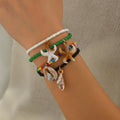 Rice beads bracelet wholesale cross-border holiday style jewelry shell accessories men's niche high-end accessible luxury hand jewelry women's bracelets