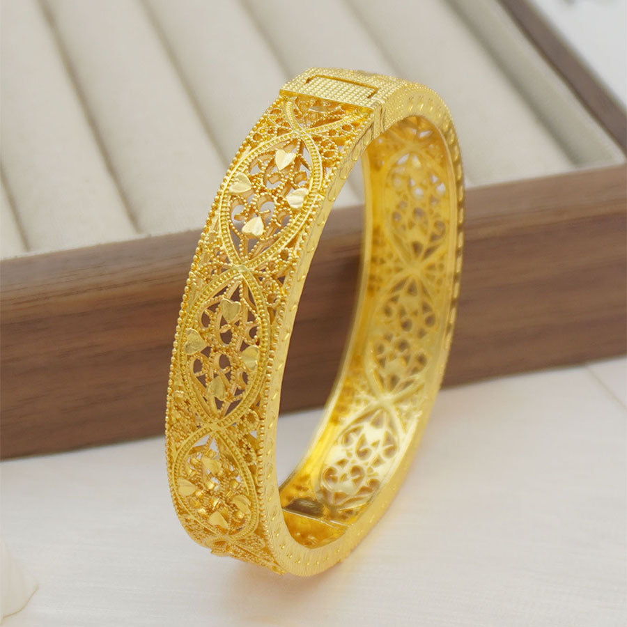 dubai women's bracelet middle eastern gold bracelet ethiopian saudi arabian wedding bridal jewelry