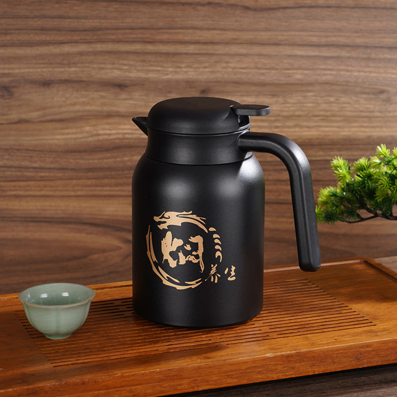 316 stainless steel tea infuser kettle - large capacity, perfect for home brewing, tea separation, and hot water dispensing - ideal business gift