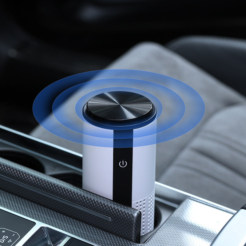 New negative ion car air purifier - compact usb desktop air purifier for home use, formaldehyde removal, odor elimination, and smart purification