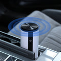New negative ion car air purifier - compact usb desktop air purifier for home use, formaldehyde removal, odor elimination, and smart purification