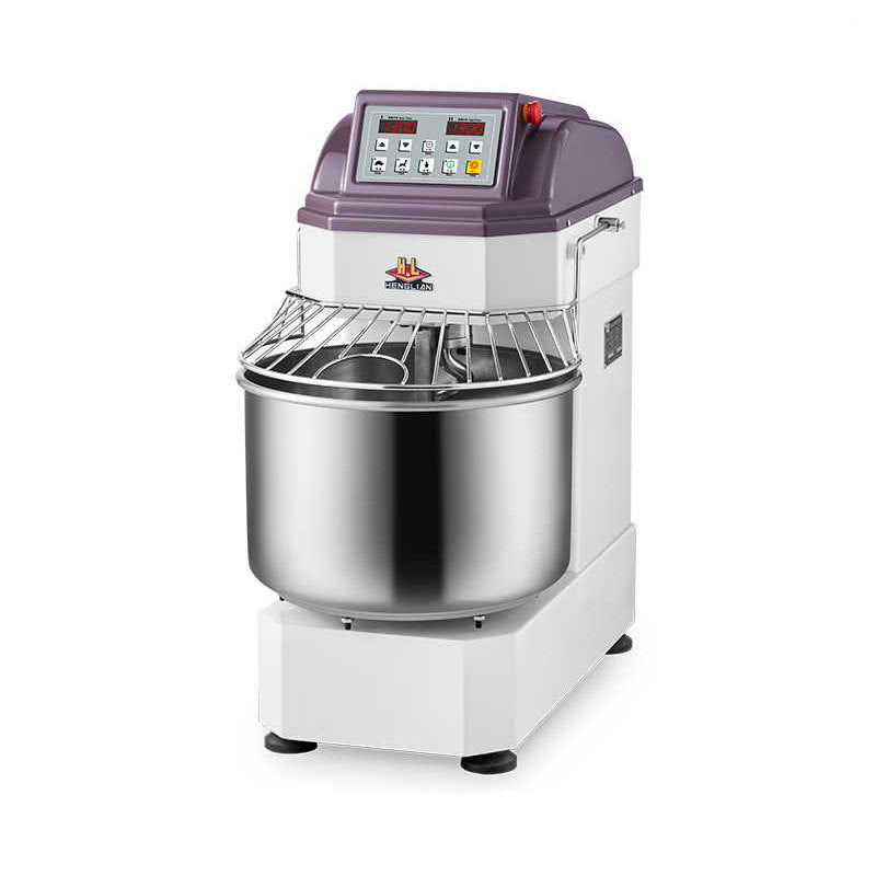 Henglian commercial dough mixer 10kg - large capacity dough kneader h20/h30 - double action, dual speed dough mixer for kneading and mixing