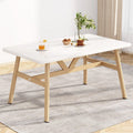 Dining table small apartment for home modern casual dining table and chairs commercial fast food restaurant table and chair combination dining table rectangular table