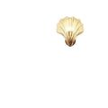 Modern minimalist seashell crystal glass wall sconce - trendy living room, background wall, hallway, stairway, master bedroom, bedside lighting
